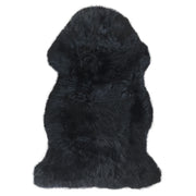 Black Sheepskin Motorcycle Seat Cover