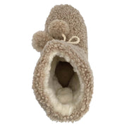 Women's Genuine Sheepskin Wren Bootie Slippers