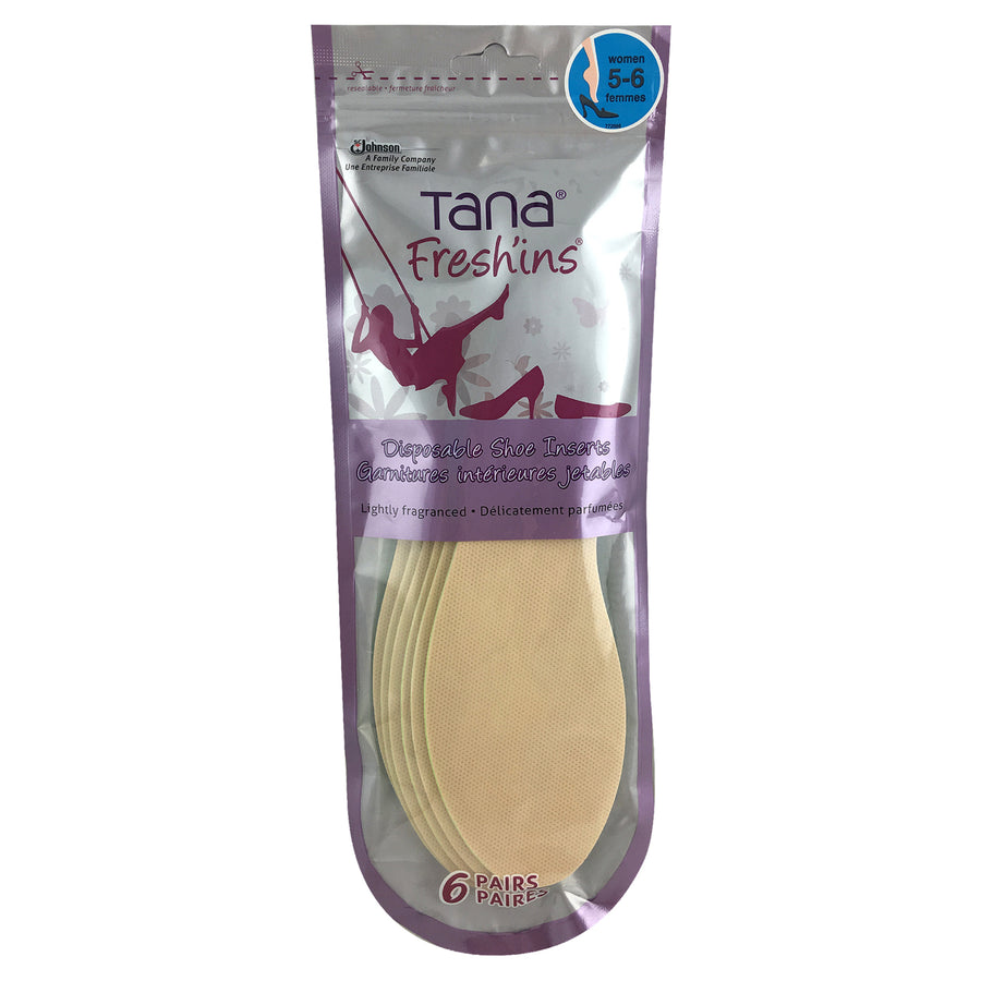 Tana Fresh'ins Fragrance Shoe Insoles (Final Clearance 7, 8, 9 only)