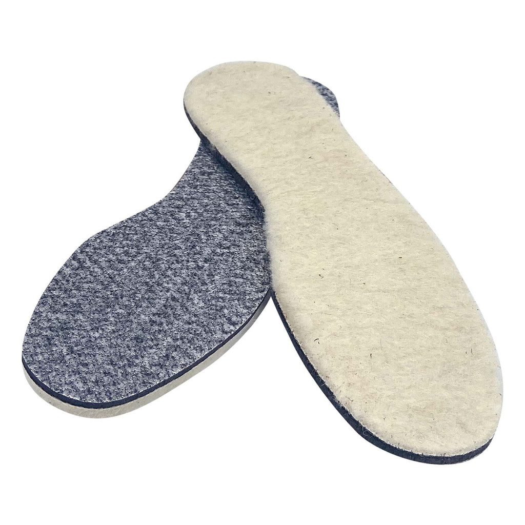 Men's & Women's Medilogics Wool Shoe Insoles for Best Warmth & Comfort LeatherMoccasins