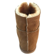 Women's Sheepskin Cabin Slippers with Velcro