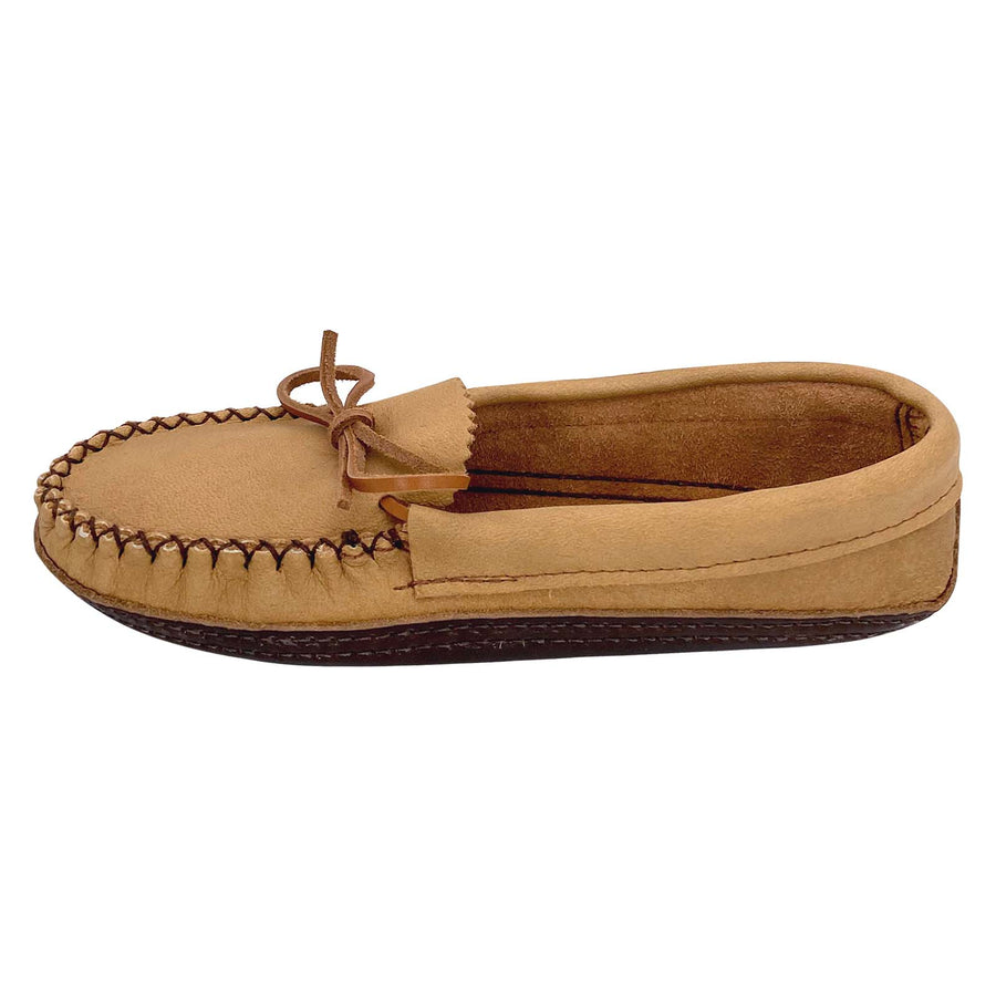 Women's Moose Hide Earthing Moccasins