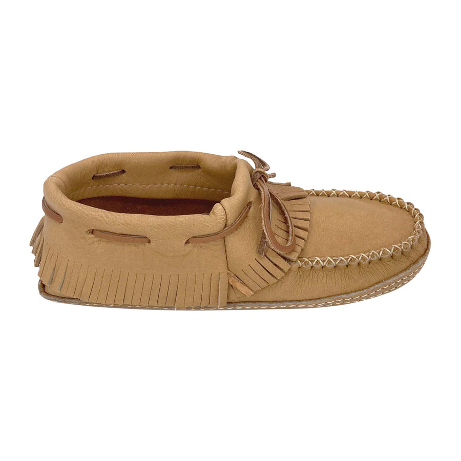 Women's Soft Sole Moose Hide Leather Moccasins