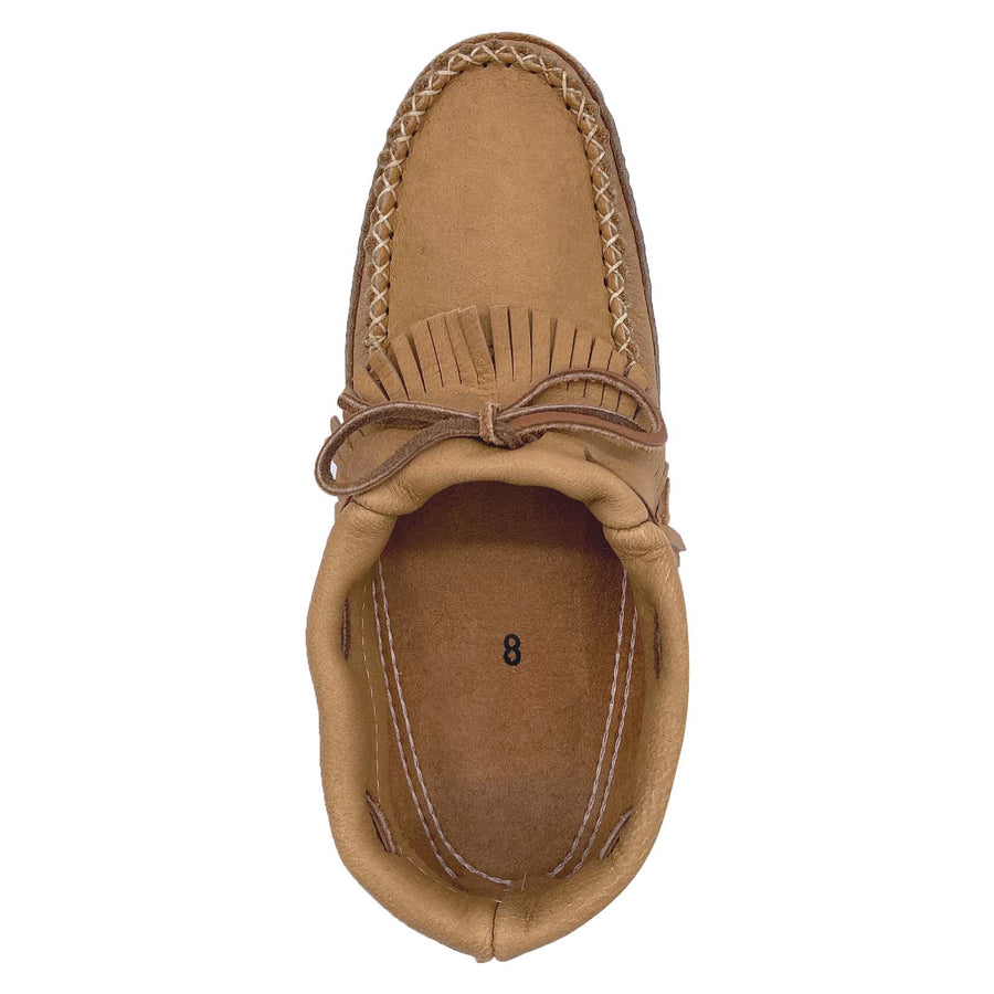 Women's Soft Sole Moose Hide Leather Moccasins