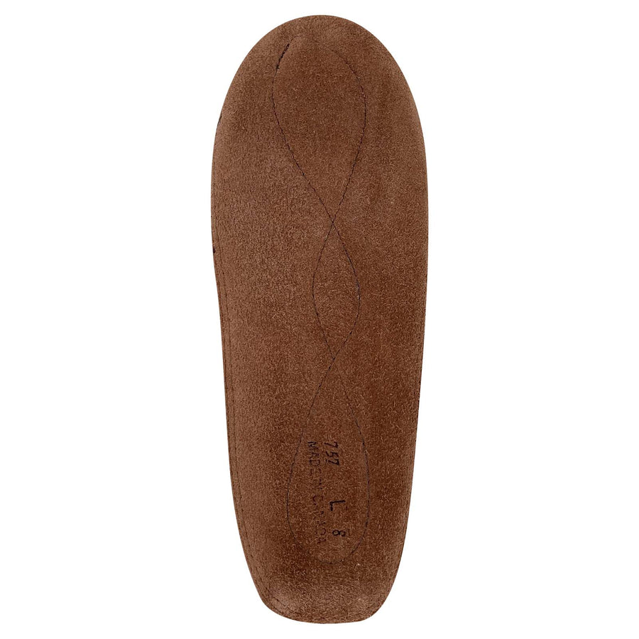 Women's Sheepskin Lined Dark Brown Moccasins (Clearance)