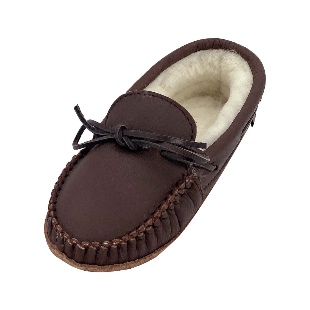 sheepskin lined moccasins