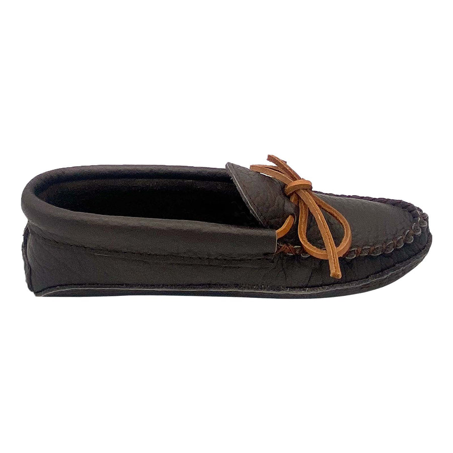 Women's Buffalo Hide Leather Earthing Moccasins