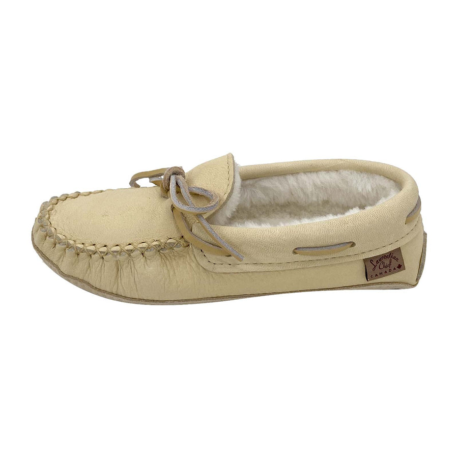 Women's Caribou Sheepskin Lined Moccasins (Final Clearance)