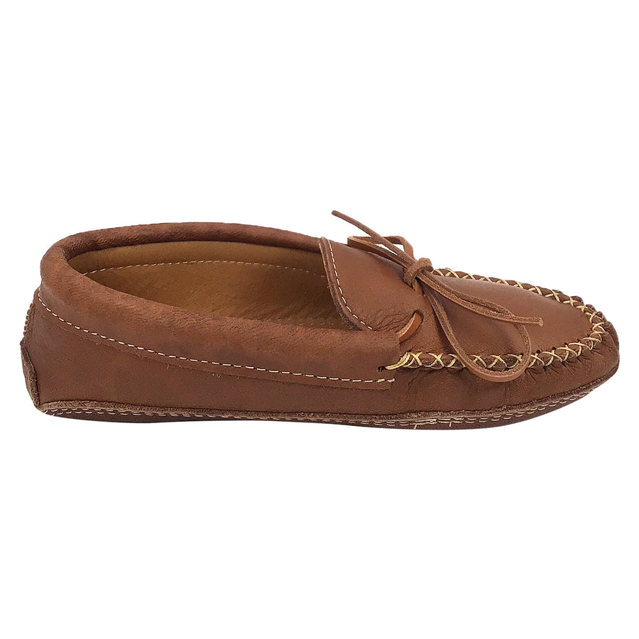 Women's Moose Hide Double Leather Moccasins (Final Clearance)