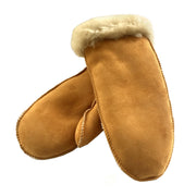 Women's Sheepskin Mittens Natural