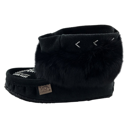 Women's Black Ankle Nuka Mukluks  (size 5 & 7 ONLY)