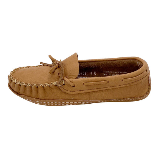 Women's Soft Sole Wide Width Leather Moccasins
