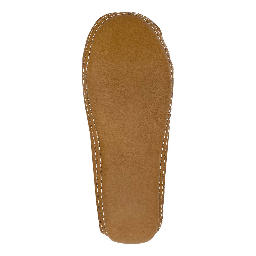 Women's Soft Sole Wide Width Leather Moccasins