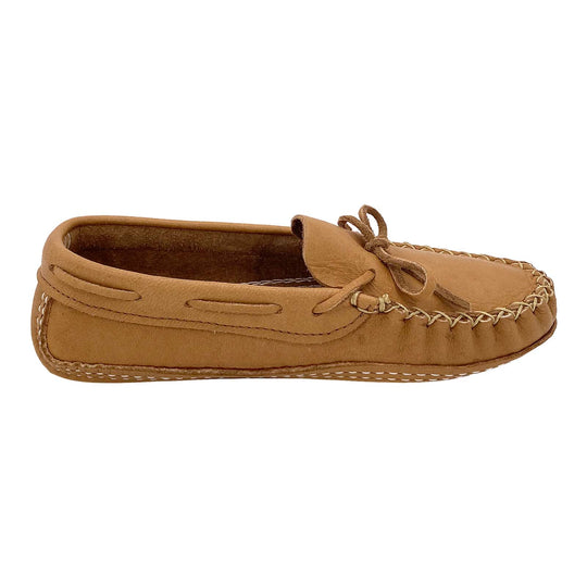 Women's Cork Soft Sole Wide Leather Moccasins